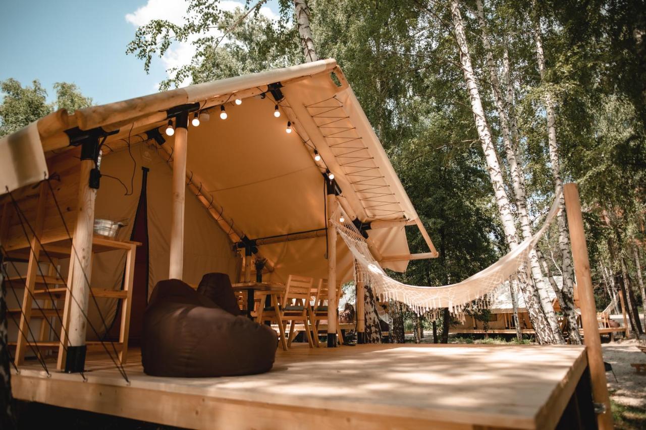 Hotel Glamping Mandra Kanev Leplyavo Esterno foto