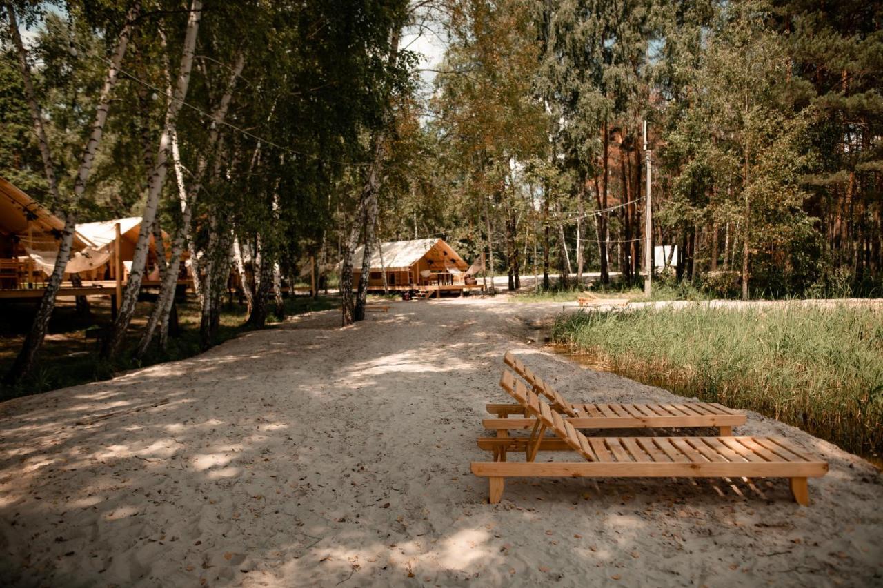 Hotel Glamping Mandra Kanev Leplyavo Esterno foto